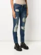 Philipp Plein Statement mid-rise slim jeans