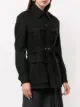 Karen Walker جاكيت بحزام 'اوليفين'