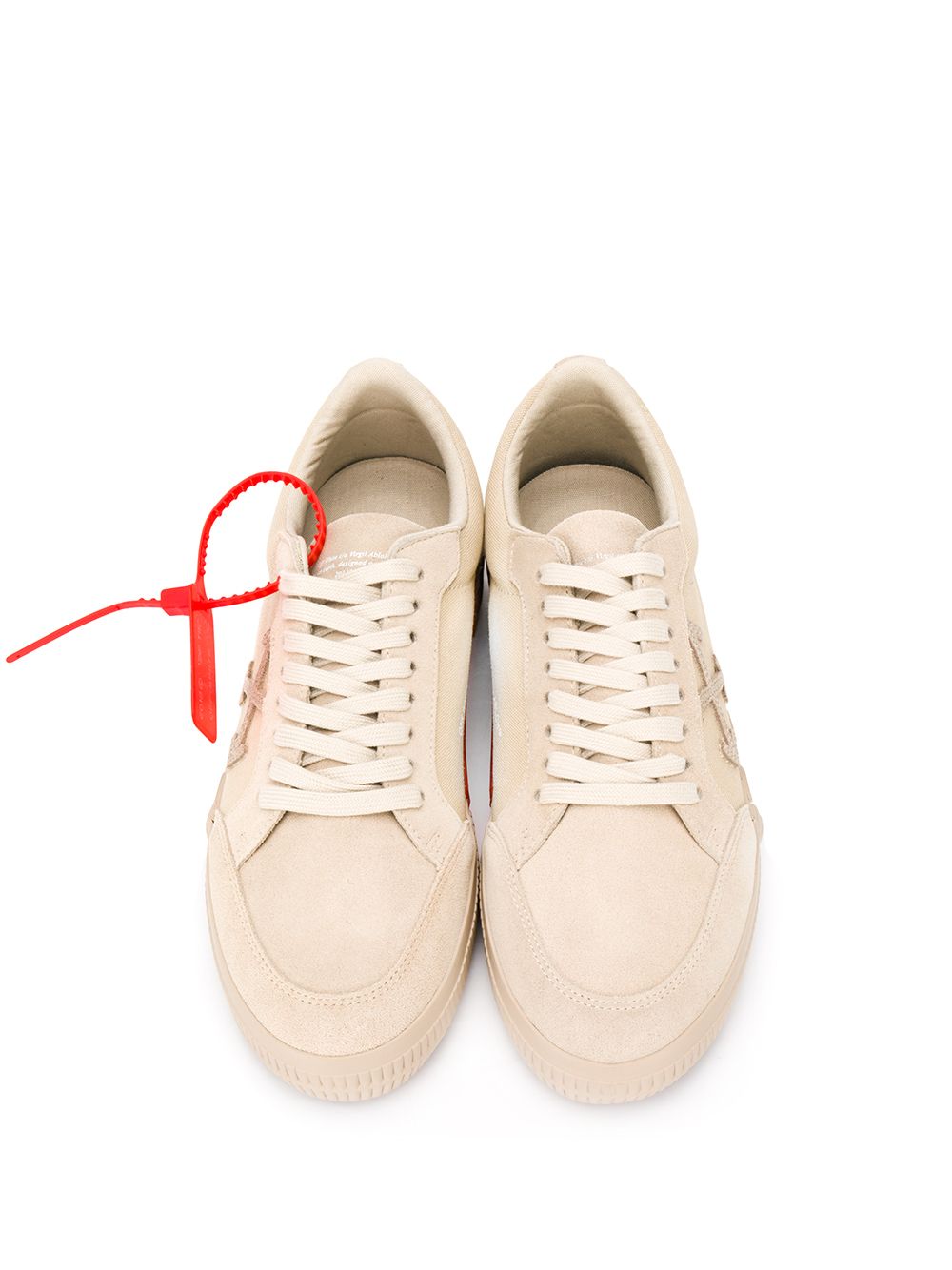 фото Off-white кеды vulcanized