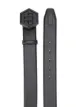 Philipp Plein top-stitched leather belt