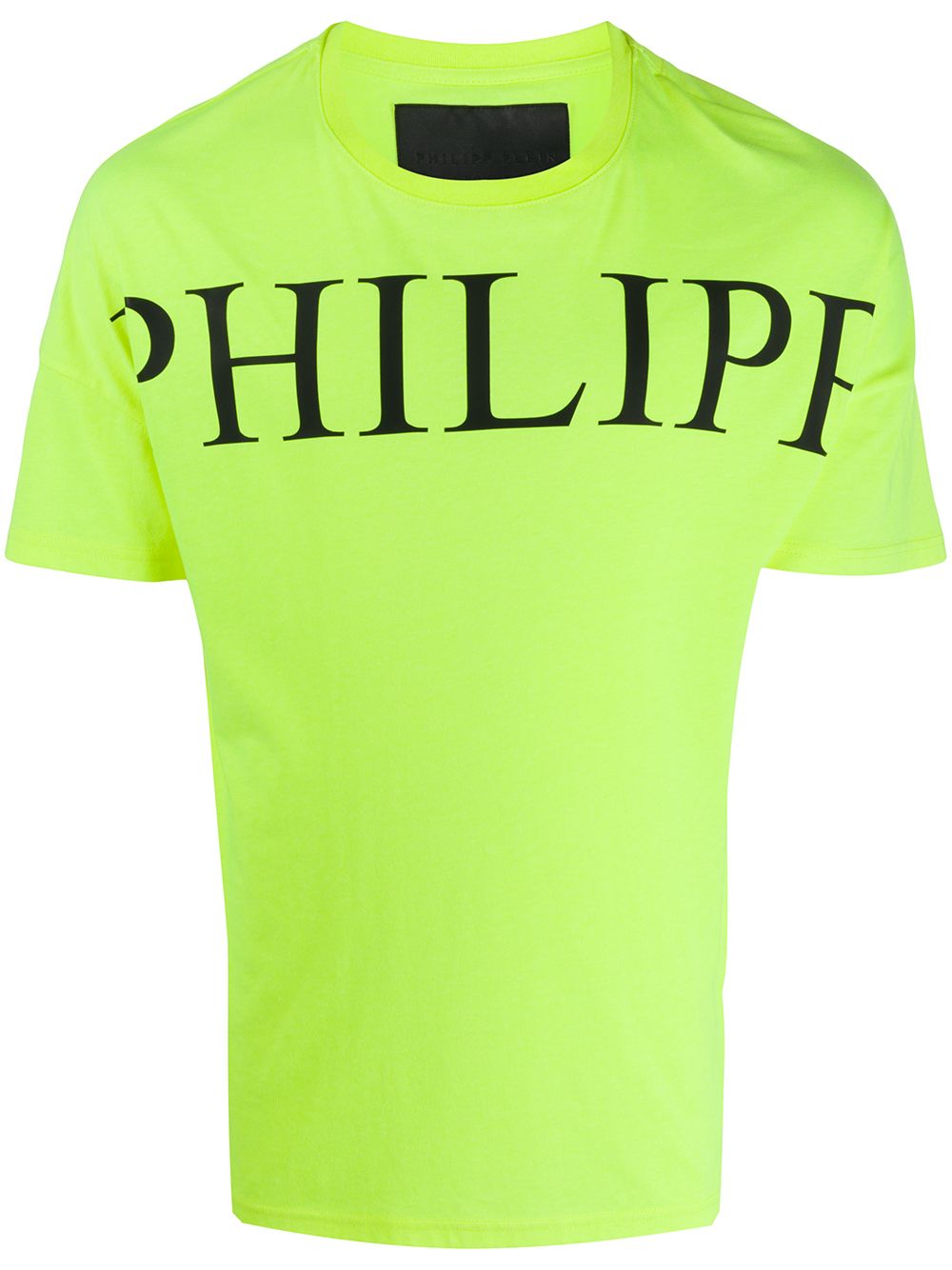Philipp Plein Tm Logo-print Cotton T-shirt In Yellow