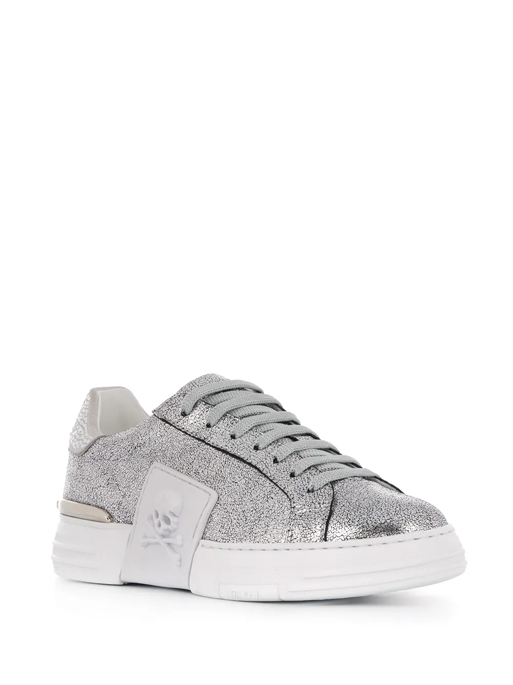 Philipp Plein Low-top sneakers - Zilver