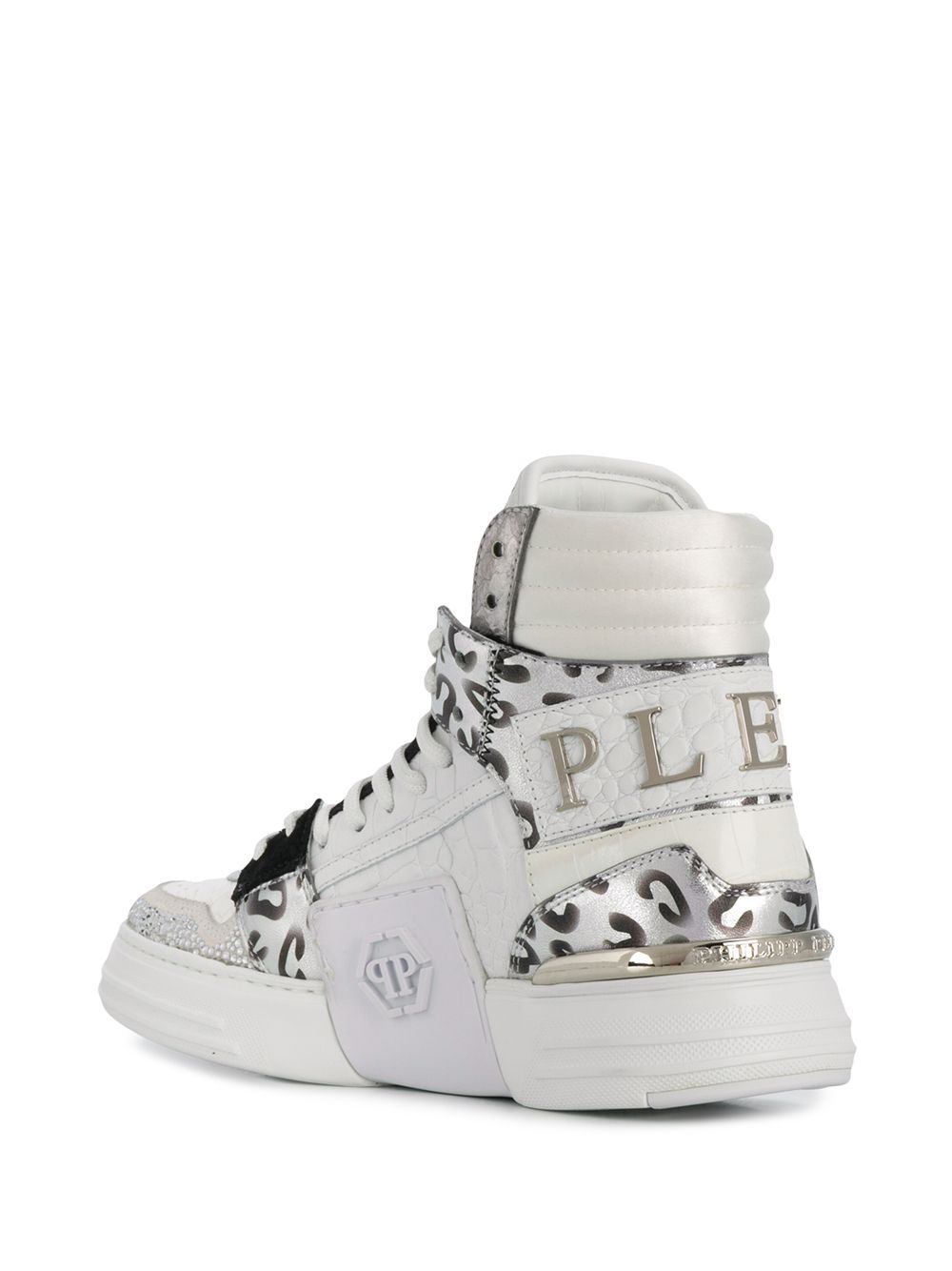 фото Philipp plein высокие кроссовки phantom kick$