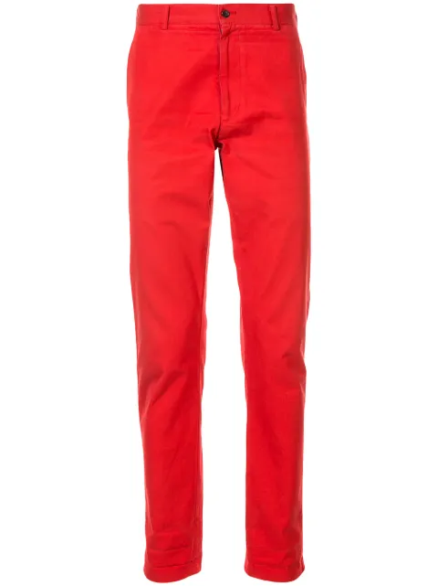 Comme Des Garçons Pre-Owned جينز ضيق بخصر متوسط
