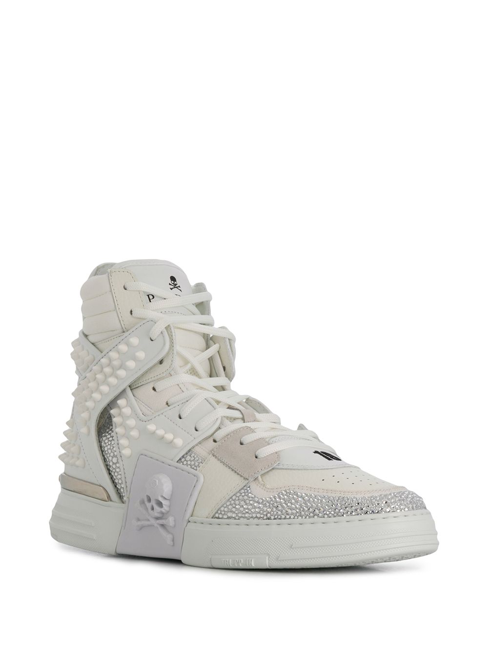 фото Philipp plein высокие кроссовки phantom kick$