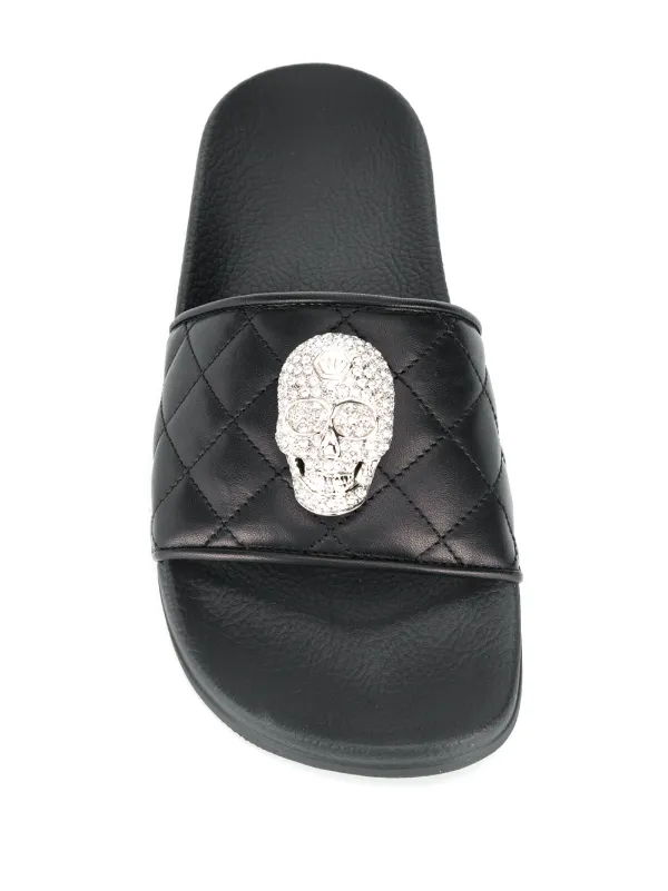 gucci skull slides