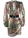 Philipp Plein Jungle mini dress - Pink