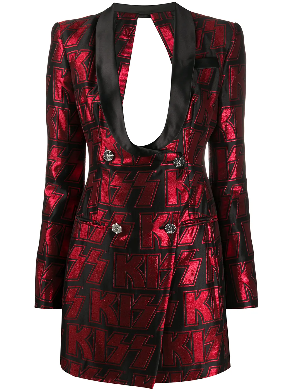 Philipp Plein 'Rock Band' Blazerkleid KyWDl OnDNK Philipp Plein 'Rock Band' Blazerkleid KyWDl OnDNK
