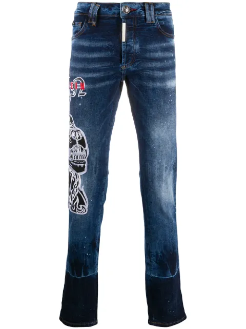Philipp Plein Super Straight Cut Plein Star