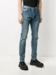 Philipp Plein distressed straight jeans