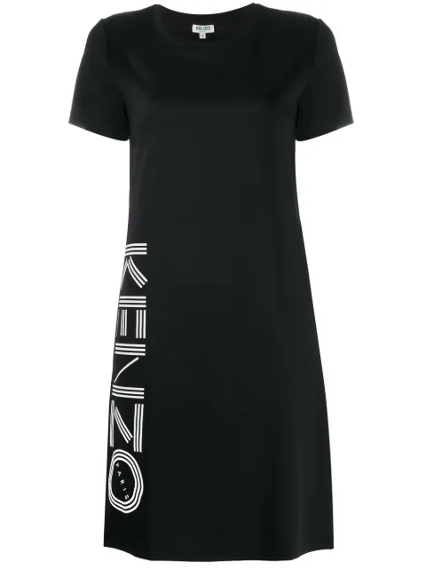 Kenzo Платье-Футболка С Логотипом -40%- Купить В Интернет Магазине В Москве | Цены, Фото.