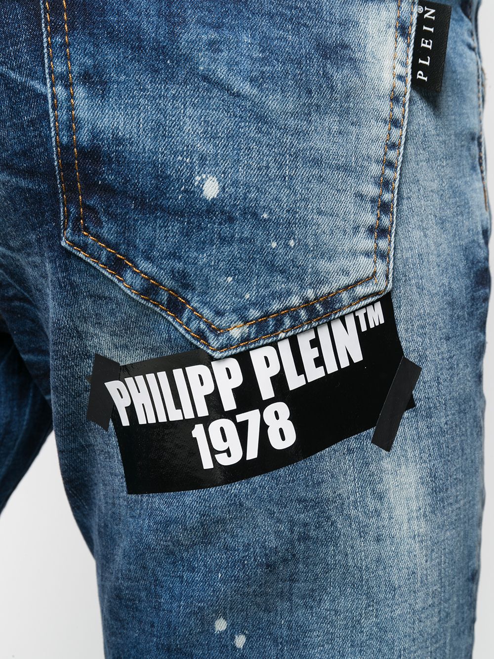 фото Philipp plein джинсы slim fit pp1978