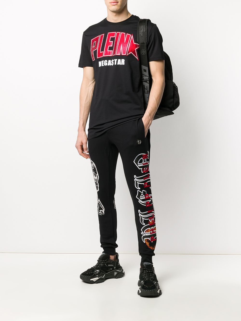 фото Philipp plein спортивные брюки gothic plein