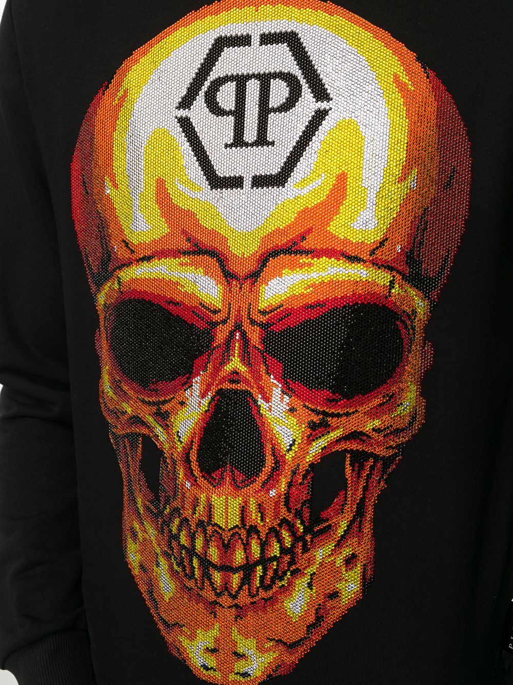 фото Philipp plein джемпер с декором skull