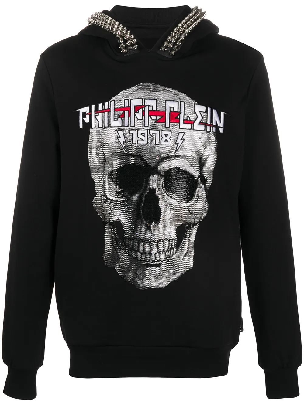 фото Philipp plein худи с декором skull