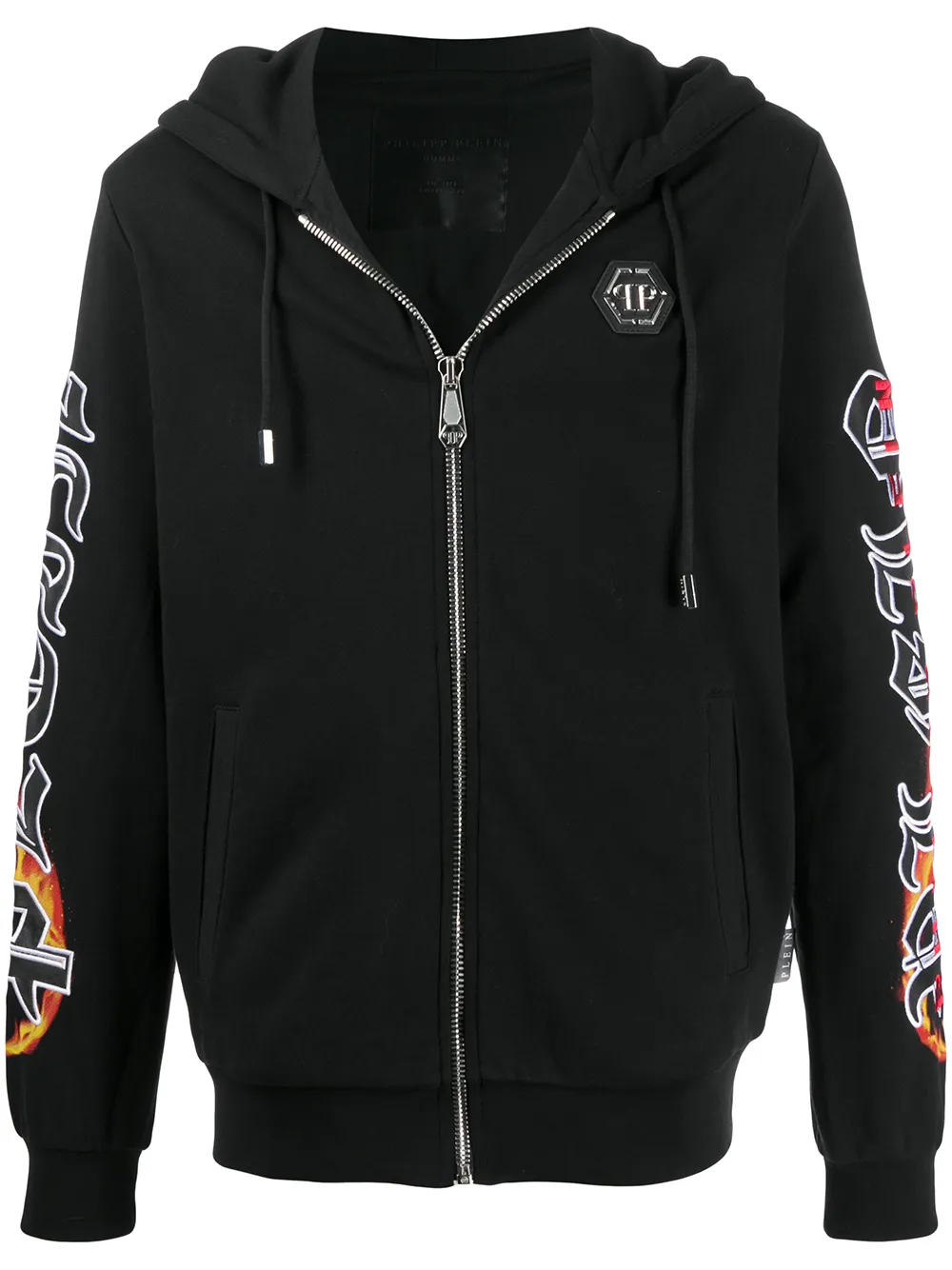 Philipp Plein Gothic Logo Hoodie - Farfetch