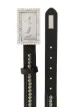 Philipp Plein crystal-embellished logo belt