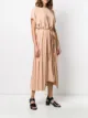 MM6 Maison Margiela فستان بخصر مربوط