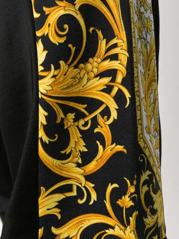 Versace Barocco Logo Track Pants | Black | FARFETCH
