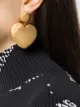 Image 2 of Balenciaga BB heart earrings