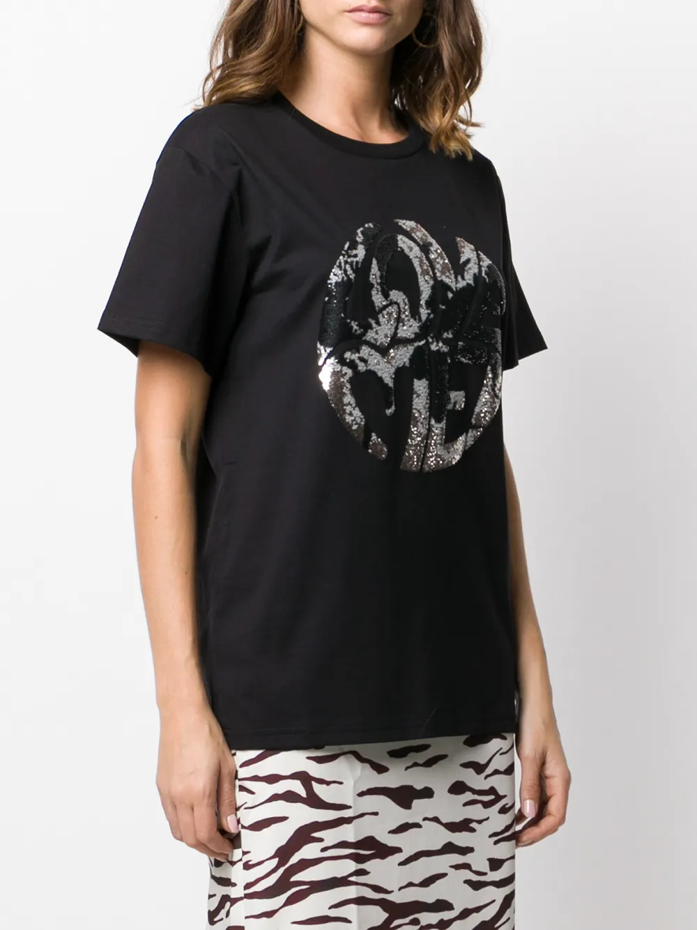 Alberta Ferretti T-shirt Love Me con decorazione | Top | Image 3