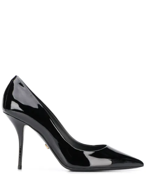 Dolce & Gabbana Cardinale polished leather pumps