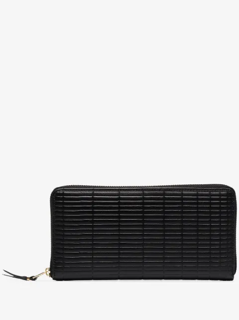 Comme Des Garçons Wallet textured leather wallet