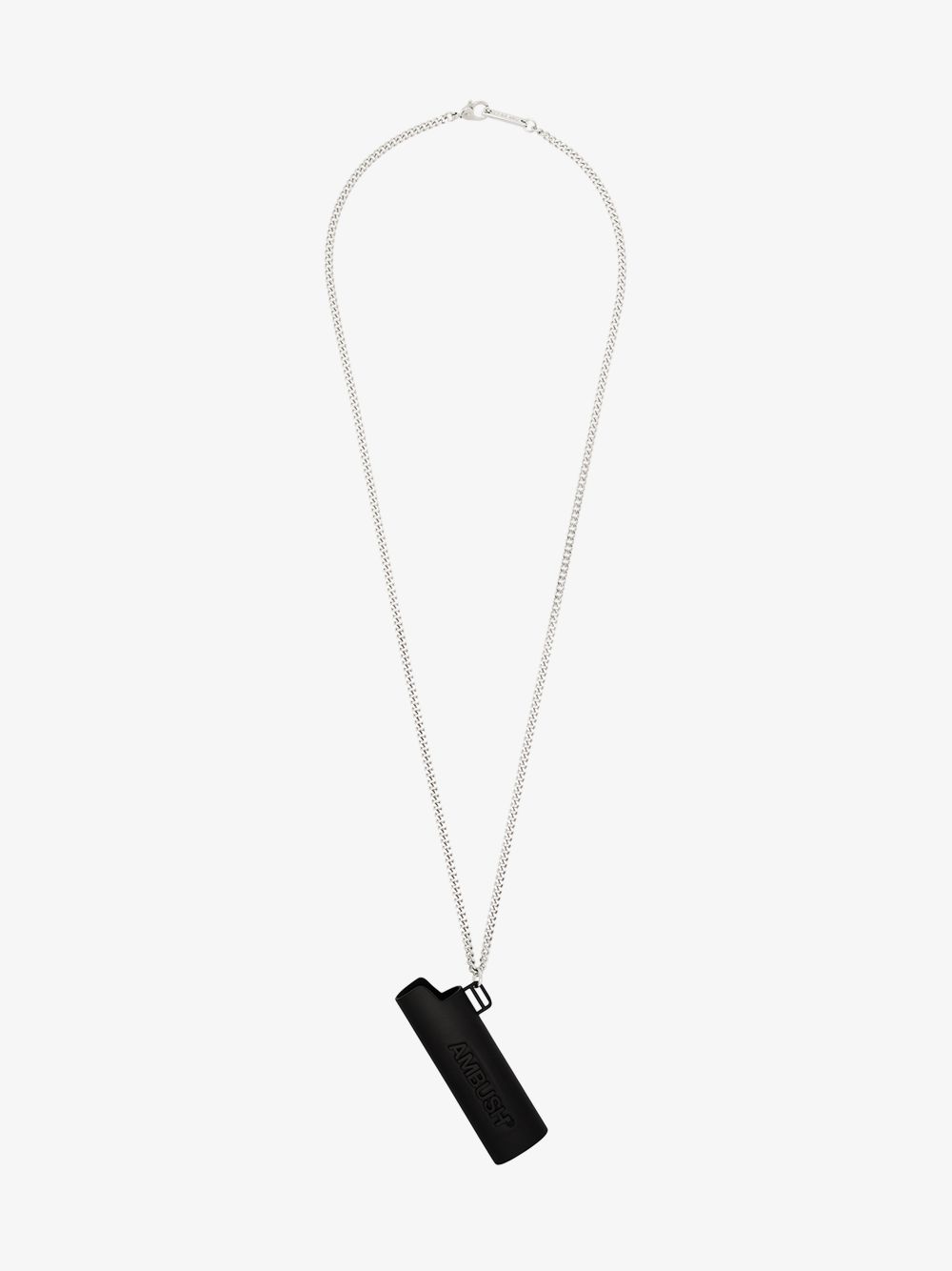 Shop Ambush Lighter Pendant Necklace In Black