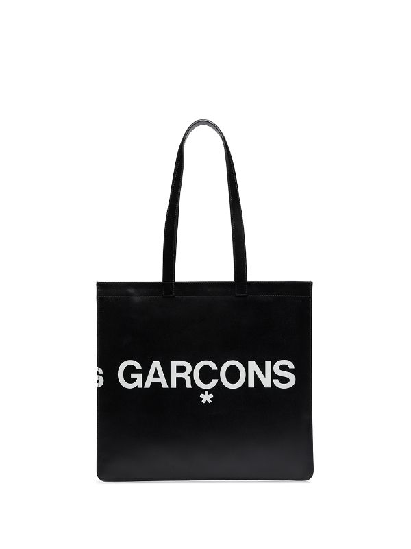 コムデギャルソン COMME des GARSCONS レザートートバッグ発送の際は軽く折りたたみます