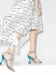 Amina Muaddi Gilda 95mm crystal sandals