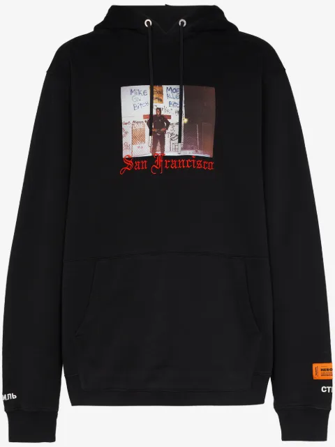 Heron Preston San Francisco hooded sweatshirt 