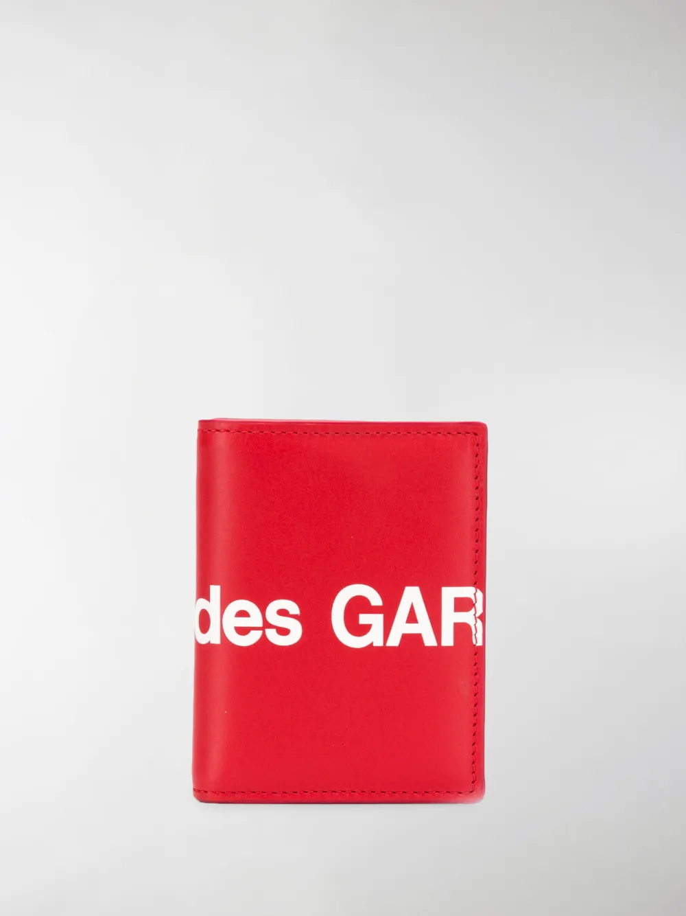 Image of Comme Des Garçons Wallet large logo print wallet
