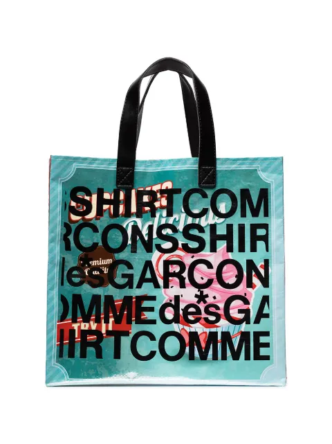 Comme Des Garçons Shirt tote Delicious