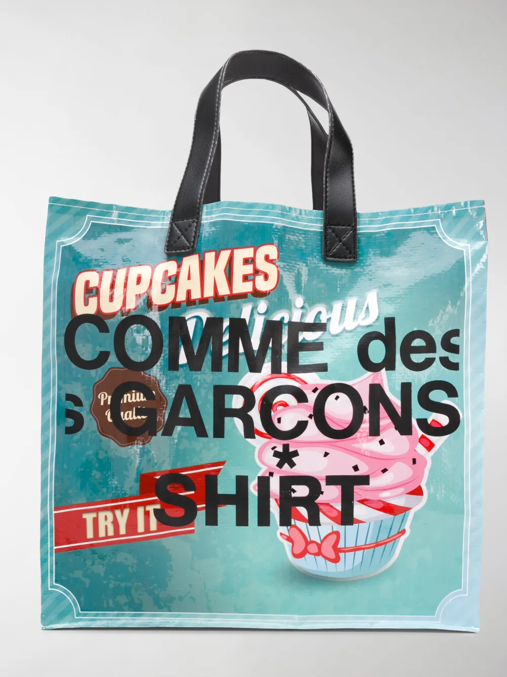 Image of Comme Des Garçons Shirt delicious logo tote