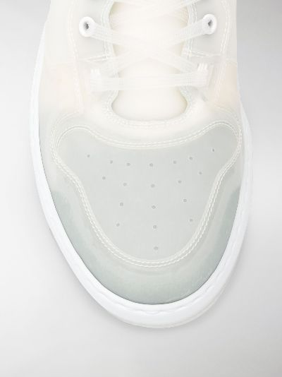 givenchy wing low transparent sneakers