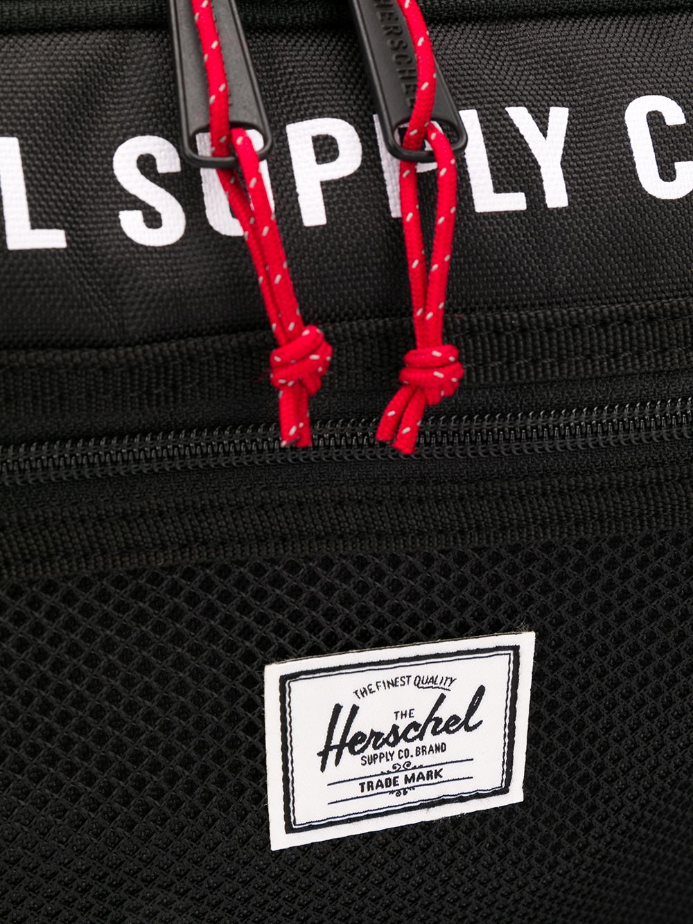 фото Herschel supply co. logo print duffle bag