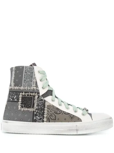 amiri patchwork sneakers