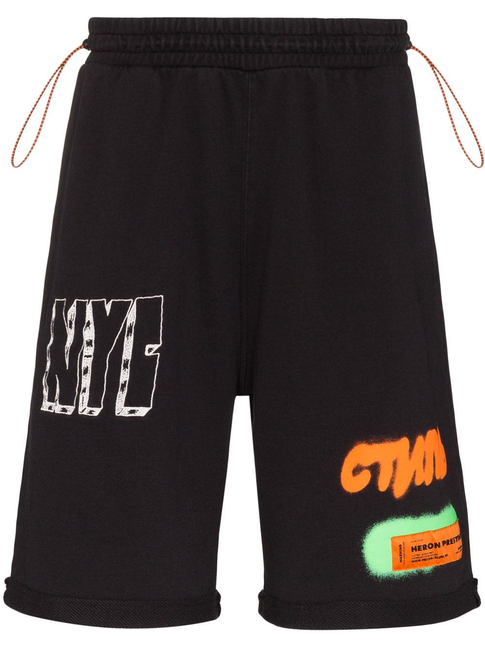 фото Heron preston стиль logo cotton sweatshorts