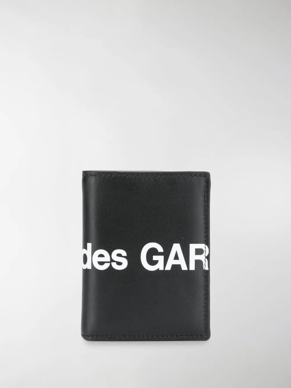 Image of Comme Des Garçons Wallet logo print wallet