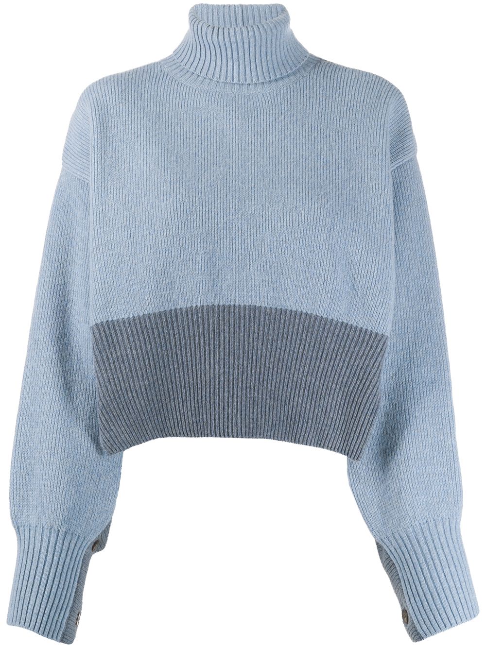 фото Cédric Charlier roll neck cropped jumper