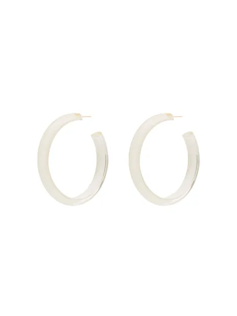 Alison Lou Loucite medium jelly hoop earrings