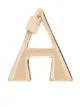 Image 1 of Marla Aaron 14kt yellow gold small letter A charm