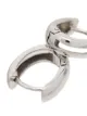 Marla Aaron arracada Base en oro blanco de 18kt