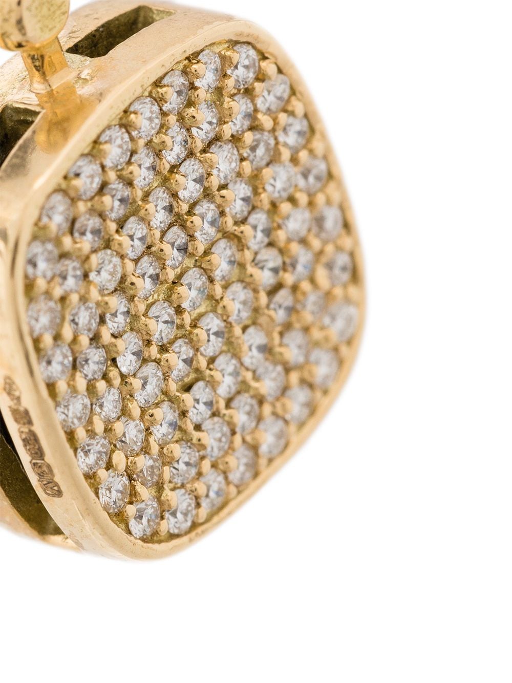 фото Marla aaron золотая подвеска с бриллиантами и ониксом