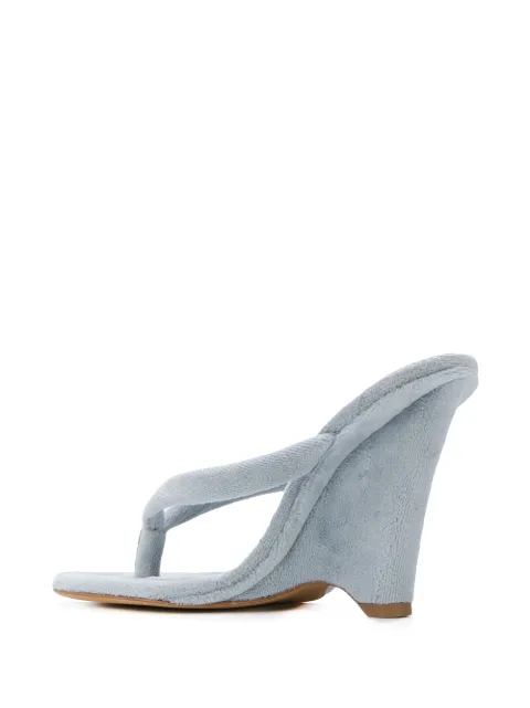 yeezy thong wedge
