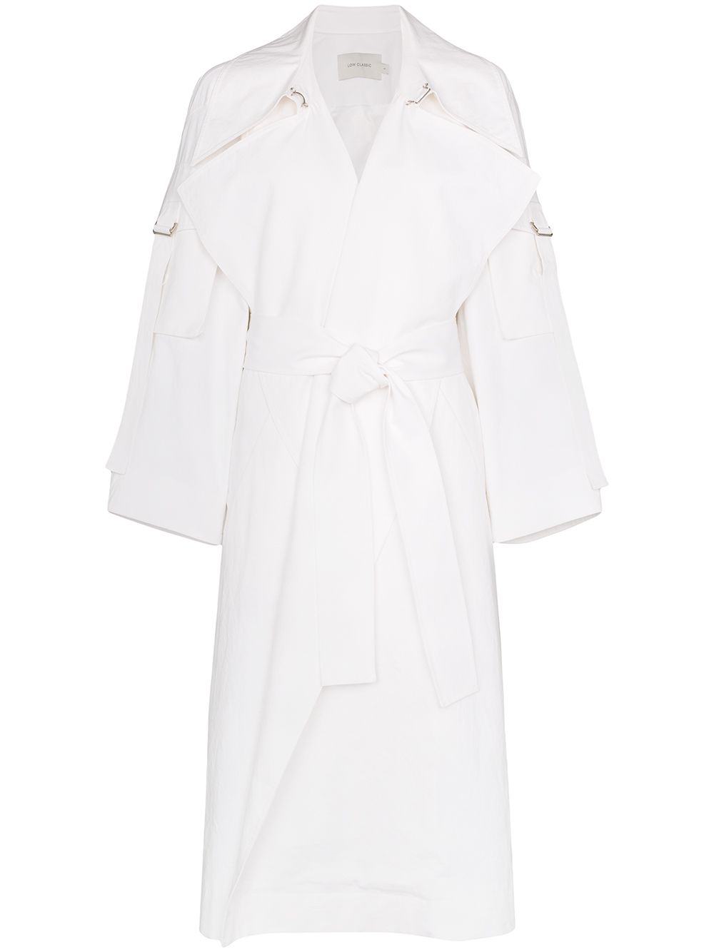 фото Low classic low classic sleeve pocket trench coat