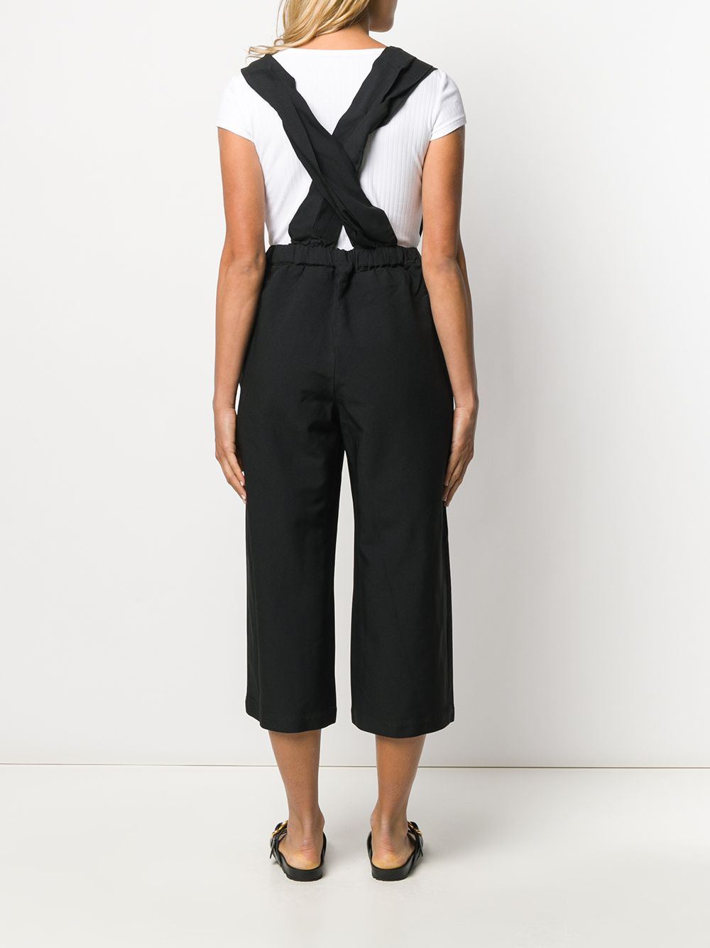 Comme Des Garcons 2000s gathered asymmetric jumpsuit Women