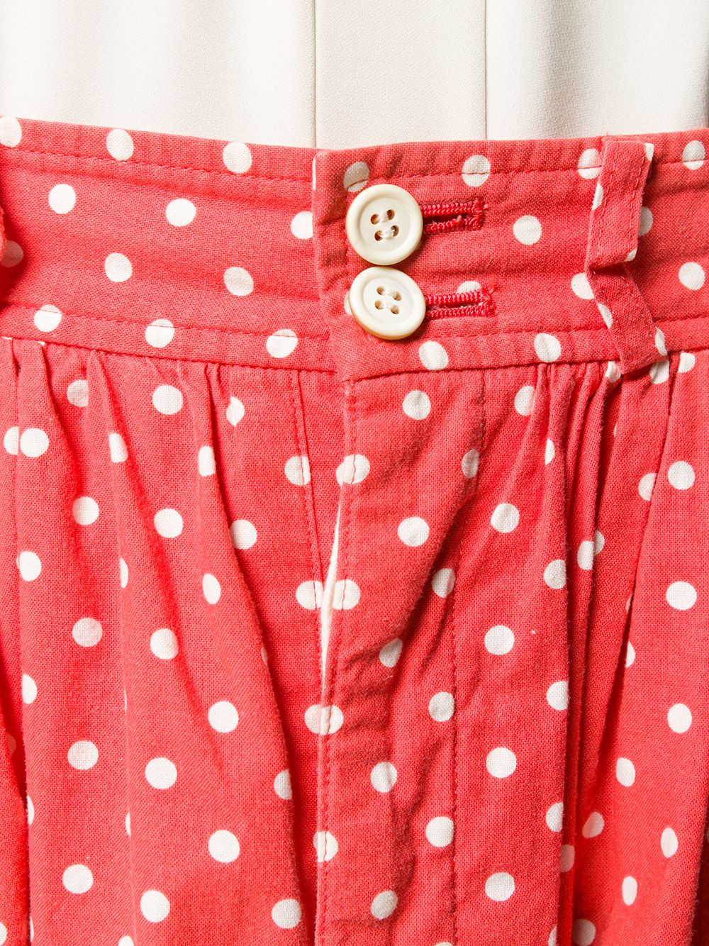 Comme Des Garcons 2000s polka dot harem trousers Women