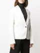 Jil Sander single breasted tuxedo blazer