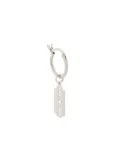 True Rocks razor hoop earring - Silver